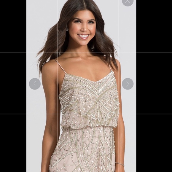 Adrianna Papell long pink dress - Picture 5 of 6